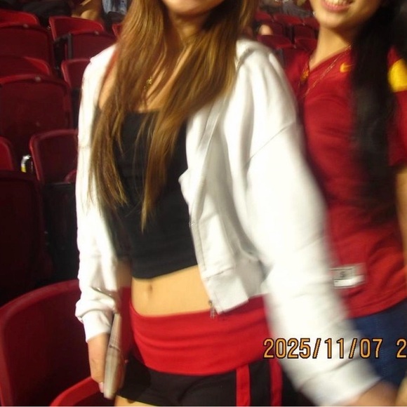 Garage Tops - Garage White Zip-Up Hoodie - Women's Casual Layer